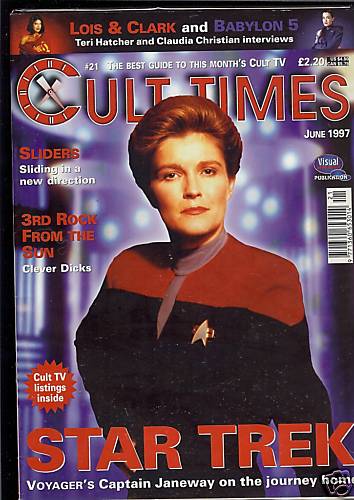 CULT TIMES magazine side cover Issue 21 June 1997