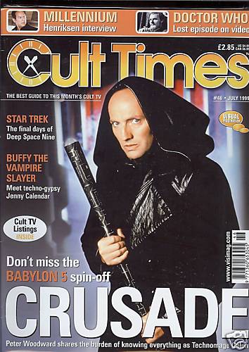 CULT TIMES magazine side cover Issue 46 July 1999