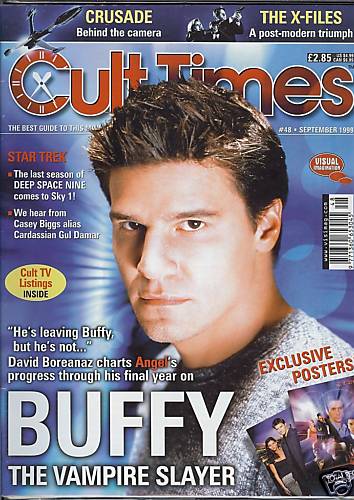 CULT TIMES magazine side cover Issue 48 September 1999