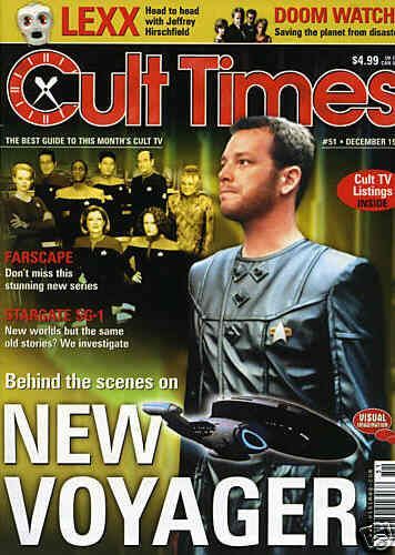CULT TIMES magazine side cover Issue 51 December 1999