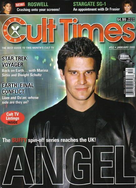 CULT TIMES magazine side cover Issue 52 January 2000