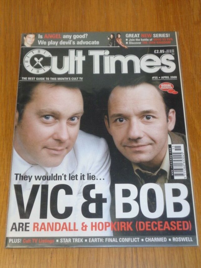 CULT TIMES magazine side cover Issue 55 April 2000