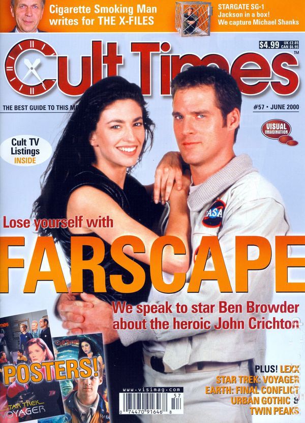 CULT TIMES magazine side cover Issue 57 June 2000