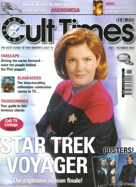 CULT TIMES magazine side cover Issue 61 October 2000