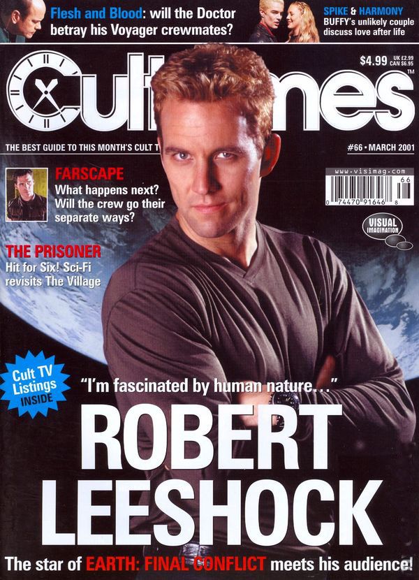 CULT TIMES magazine side cover Issue 66 March 2001