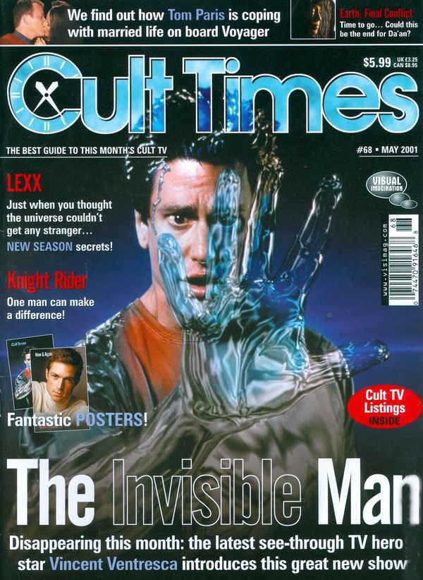 CULT TIMES magazine side cover Issue 68 May 2001