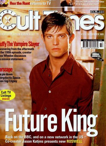 CULT TIMES magazine side cover Issue 72 September 2001