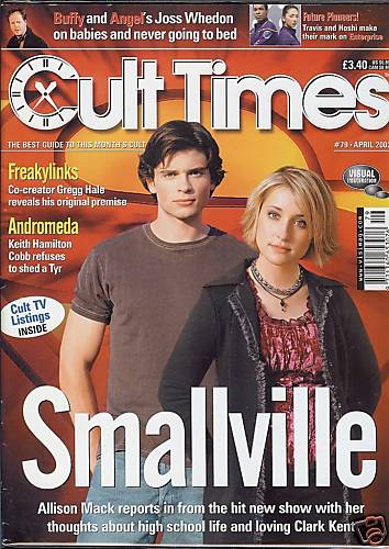 CULT TIMES magazine side cover Issue 79 April 2002