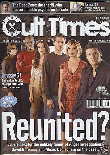 CULT TIMES magazine side cover Issue 86 November 2002