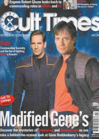CULT TIMES magazine side cover Issue 94 July 2003
