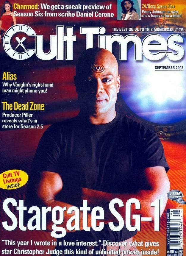 CULT TIMES magazine side cover Issue 96 September 2003