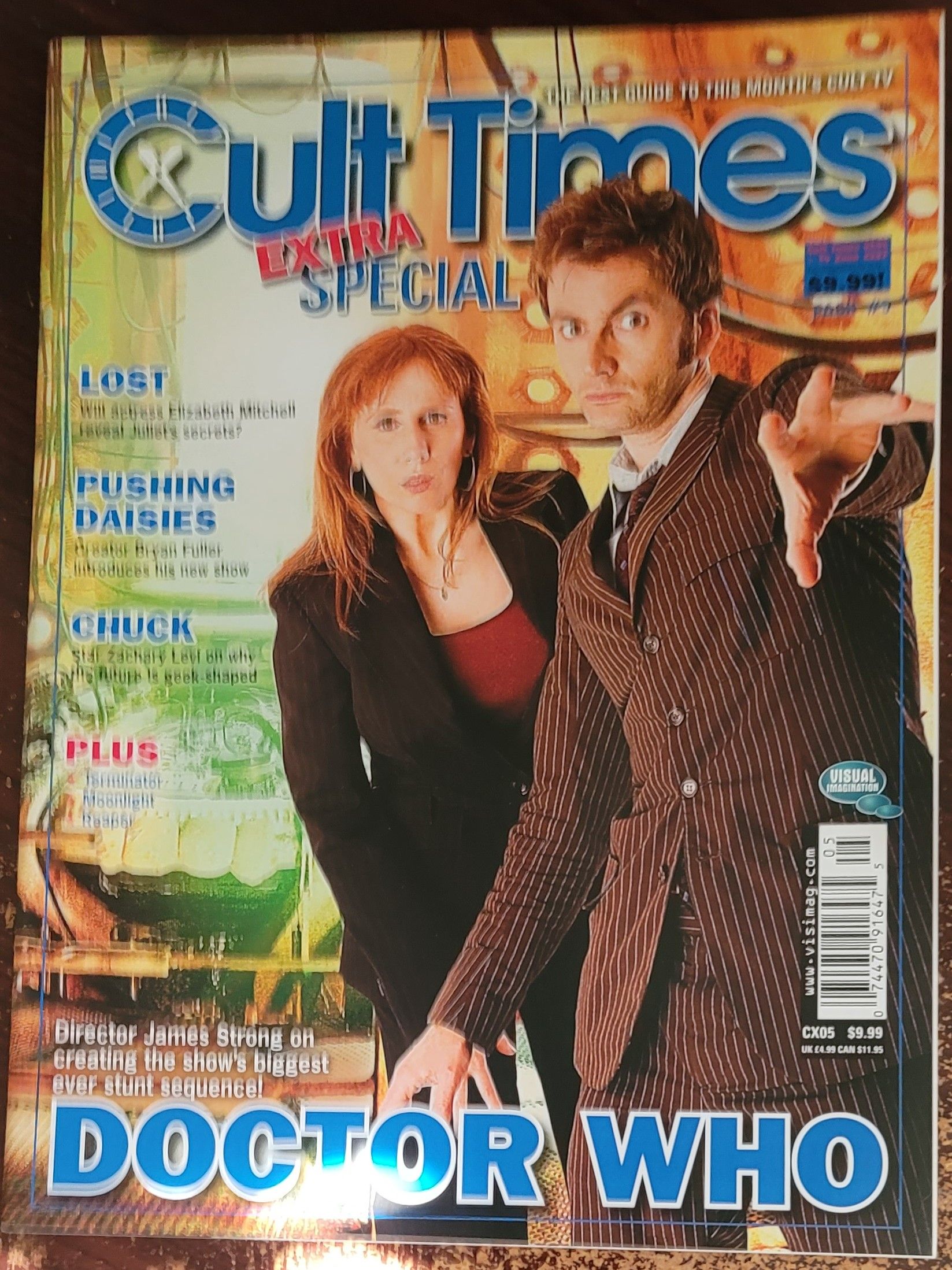 CULT TIMES magazine side cover Issue 5  Special   2008