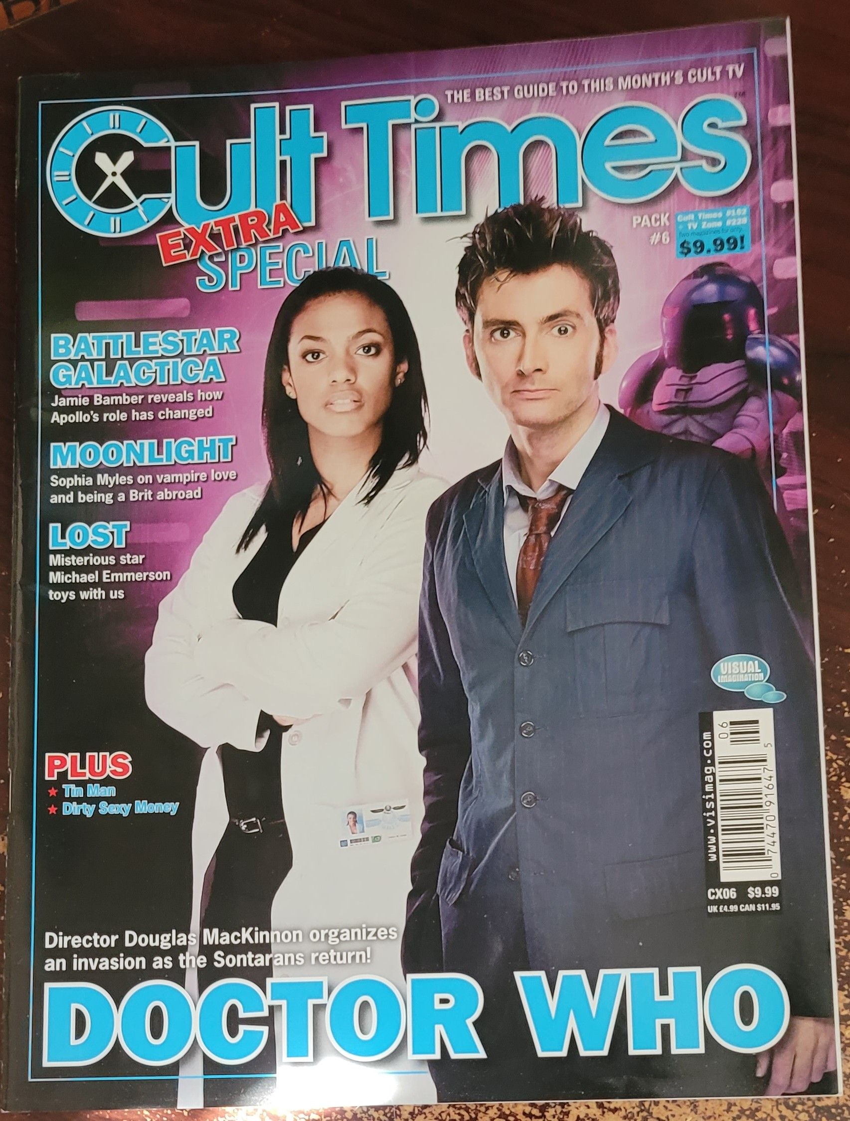 CULT TIMES magazine side cover Issue 6  Special   2008