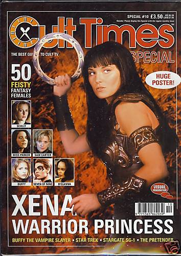 CULT TIMES magazine side cover Summer Special #10 - 50 Feisty Females  1999