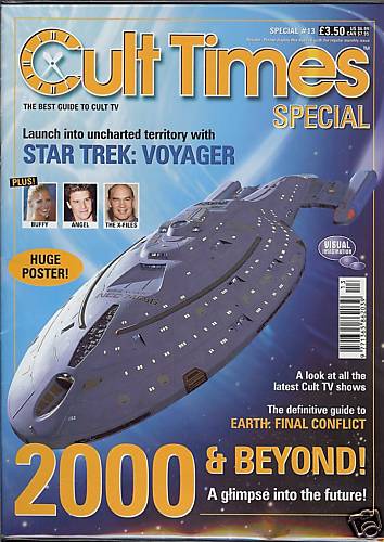 CULT TIMES magazine side cover Spring Special #13 - 2K & Beyond 2000 2000
