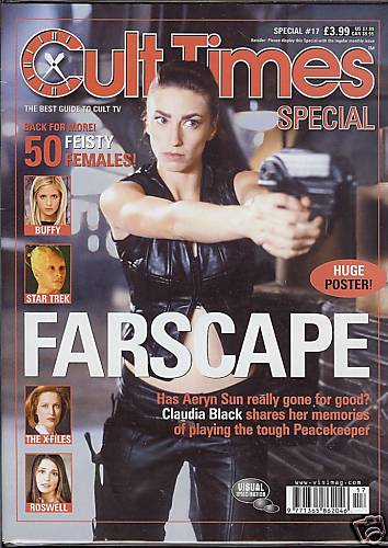 CULT TIMES magazine side cover Spring Special #17 - 50 Feisty Females II  2001