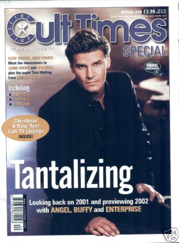 CULT TIMES magazine side cover Winter Special #20 2001