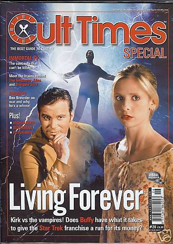 CULT TIMES magazine side cover Special #26, The Immortals 2003
