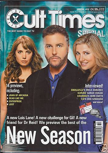 CULT TIMES magazine side cover Special #32, New Season 2004