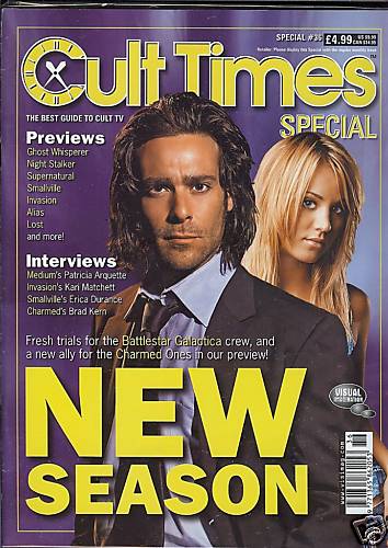 CULT TIMES magazine side cover Special #36, New Season 2005
