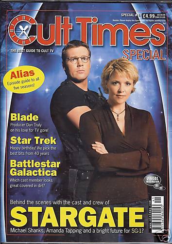 CULT TIMES magazine side cover Special #41, Stargate 2007