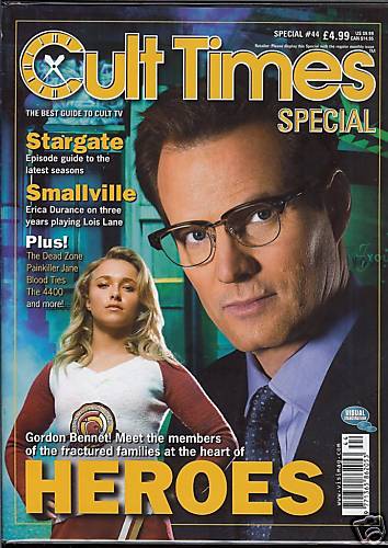 CULT TIMES magazine side cover Special #44, Heroes 2007