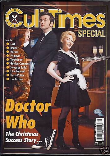 CULT TIMES magazine side cover Special #46, Doctor Who 2008