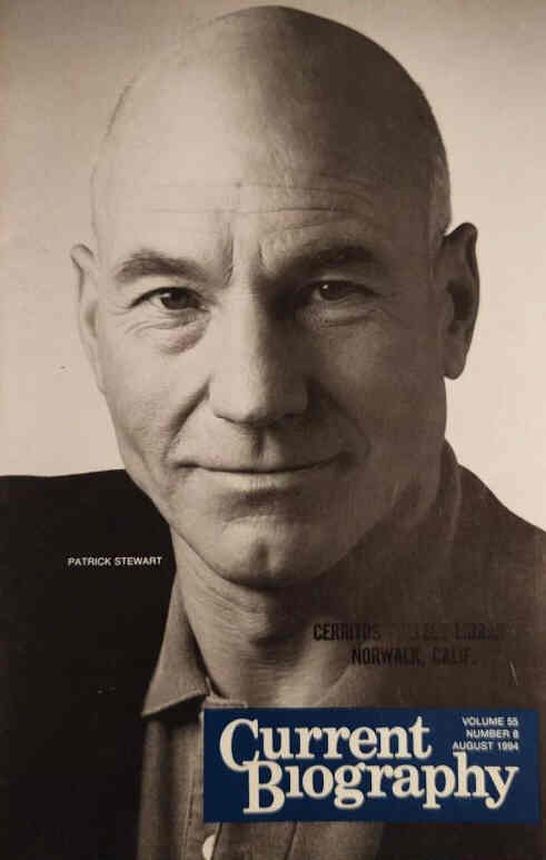CURRENT BIOGRAPHY magazine side cover  August 1994