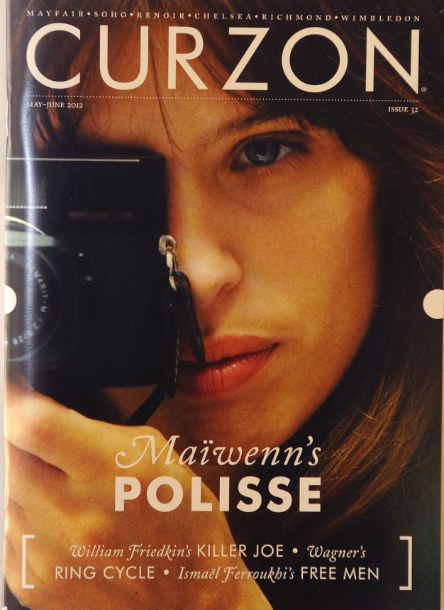 CURZON CINEMAS magazine side cover Issue 32 May/June 2012