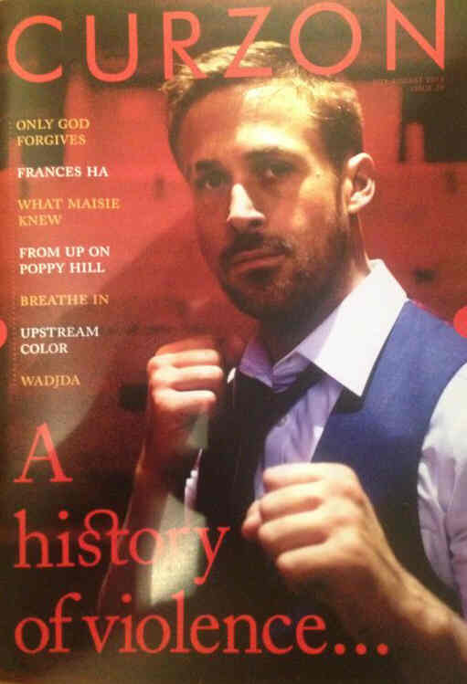 CURZON CINEMAS magazine side cover Issue 39 July/August 2013