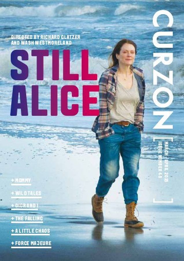 CURZON CINEMAS magazine side cover Issue 49  March/April 2015