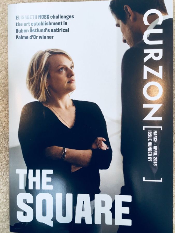 CURZON CINEMAS magazine side cover Issue 67  March/April 2018