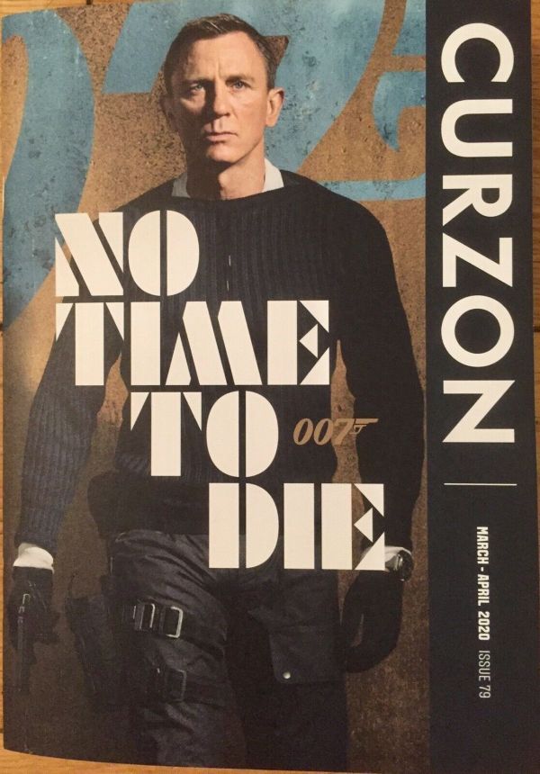 CURZON CINEMAS magazine side cover Issue 79  March/April 2020
