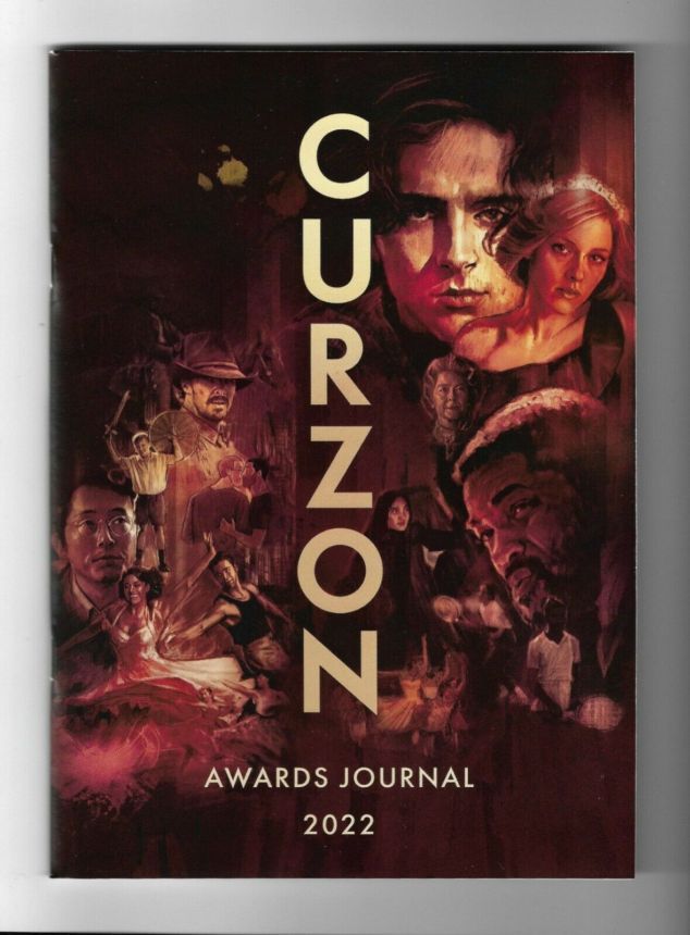 CURZON CINEMAS magazine side cover   2022