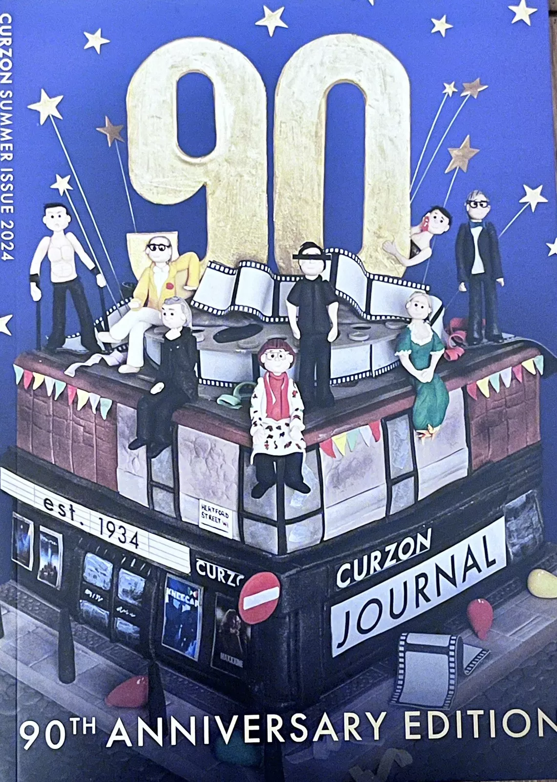 CURZON CINEMAS magazine side cover Summer 2024