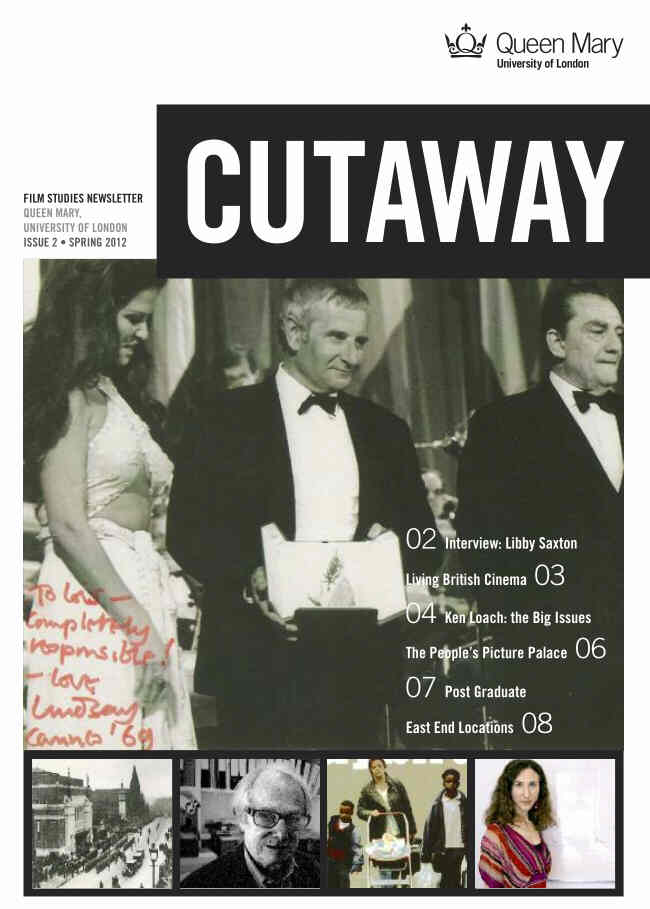 CUTAWAY magazine side cover Issue 2 Spring 2012