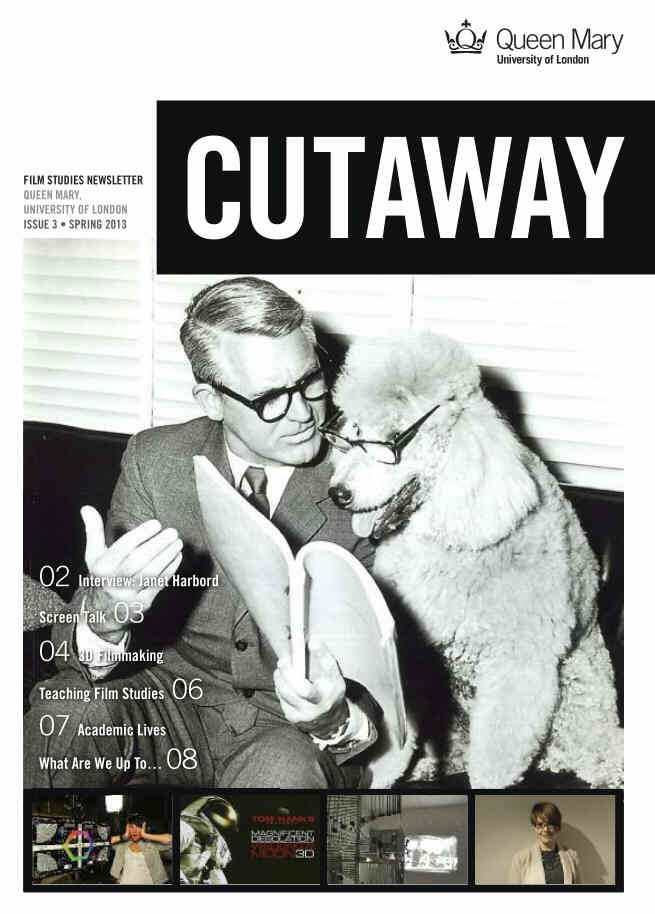 CUTAWAY magazine side cover Issue 3 Spring 2013
