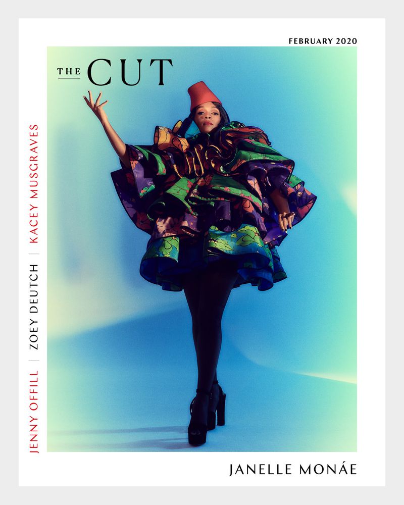 CUT (US) magazine side cover  February 2020