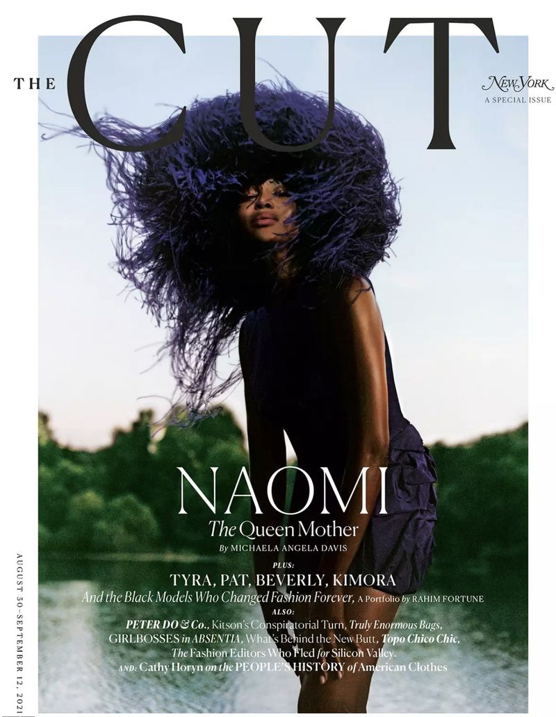 CUT (US) magazine side cover  September 2021