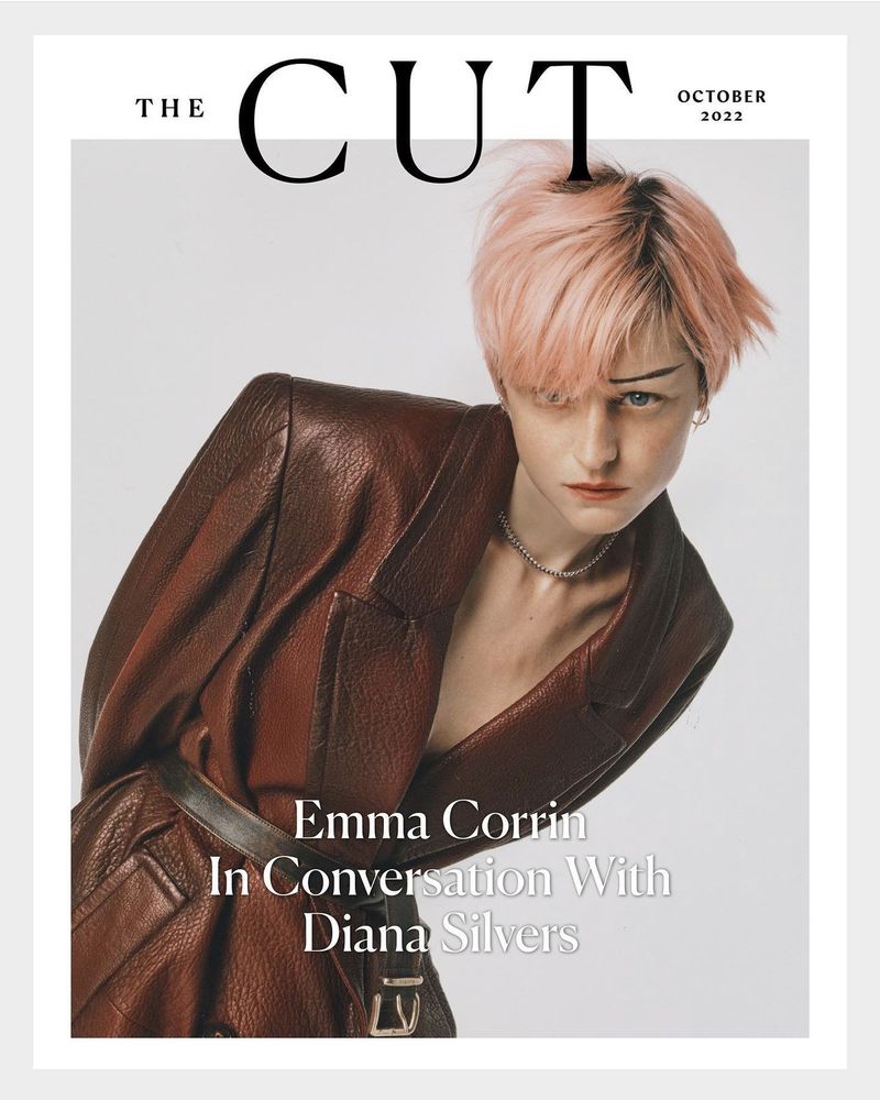 CUT (US) magazine side cover  October 2022