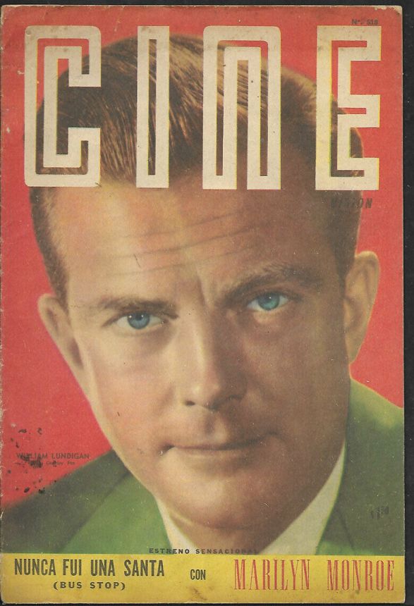CINE VISION magazine side cover Issue 519 18 October 1956