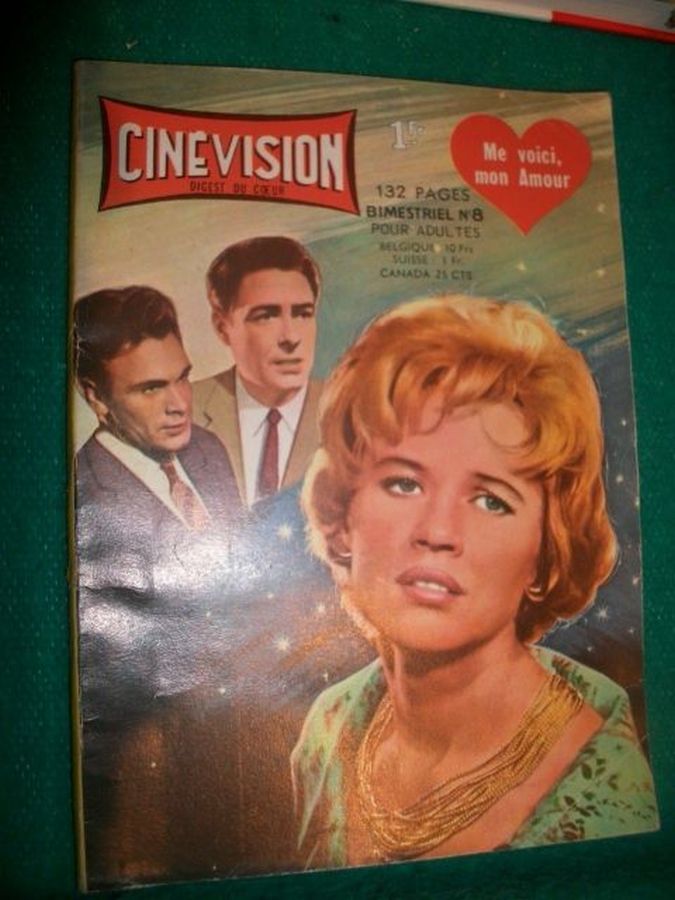 CINEVISION magazine side cover Issue 8   1962
