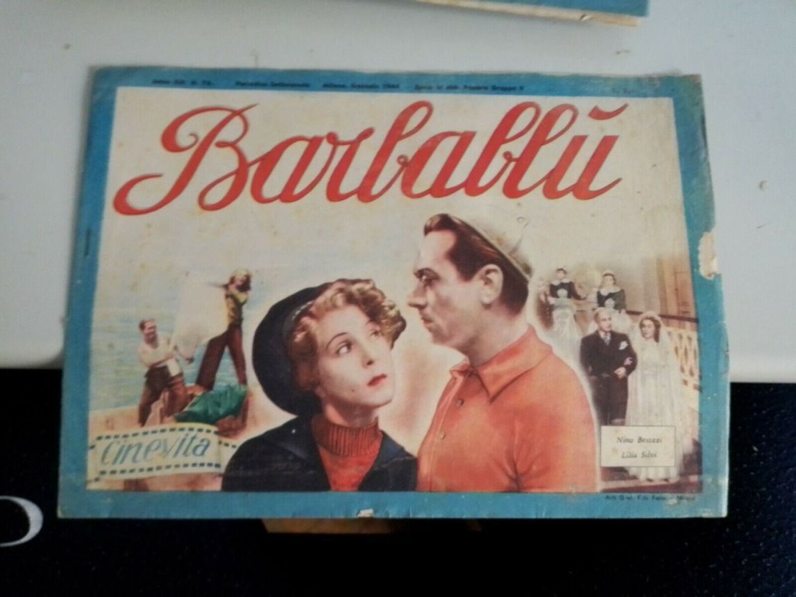 CINEVITA magazine side cover Issue 75  January 1944