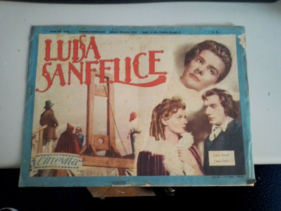 CINEVITA magazine side cover Issue 76  January 1944
