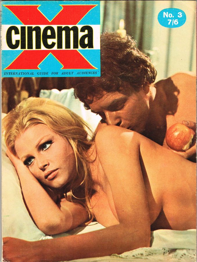 CINEMA X UK magazine side cover Issue 3  Vol 1 # 3  1969