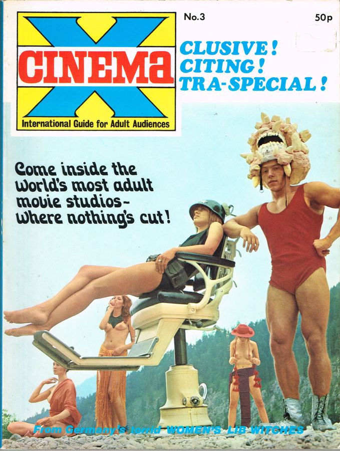CINEMA X UK magazine side cover  Special # 3  