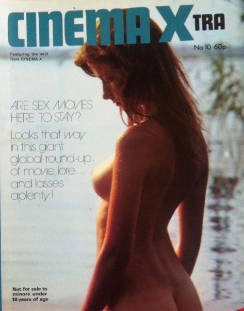 CINEMA X UK magazine side cover  Special #10  