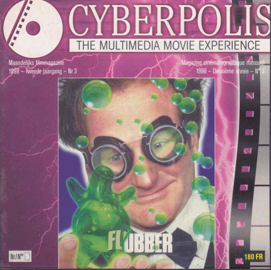 CYBERPOLIS magazine side cover Issue 5 March 1998
