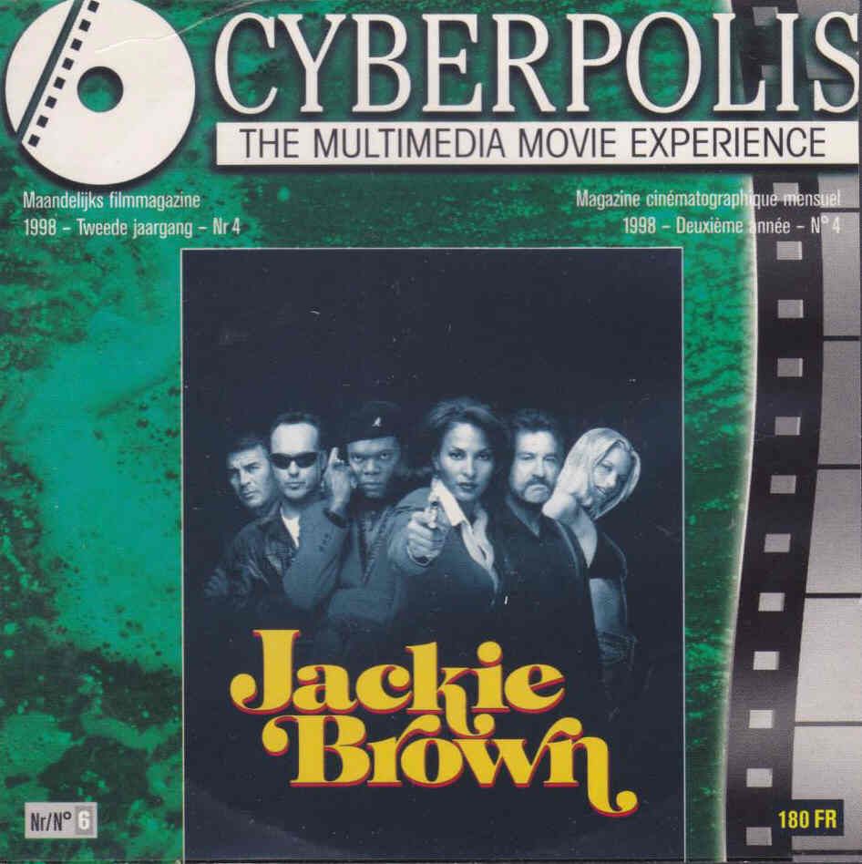 CYBERPOLIS magazine side cover Issue 6 April 1998