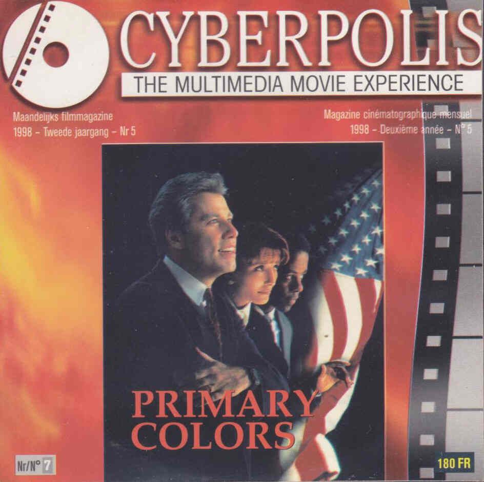 CYBERPOLIS magazine side cover Issue 7 May 1998